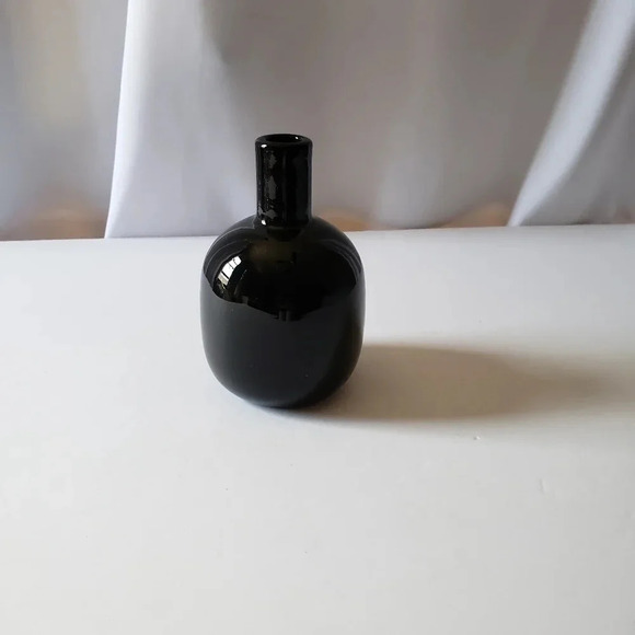 Set of 2 glass vases black - Picture 4 of 5